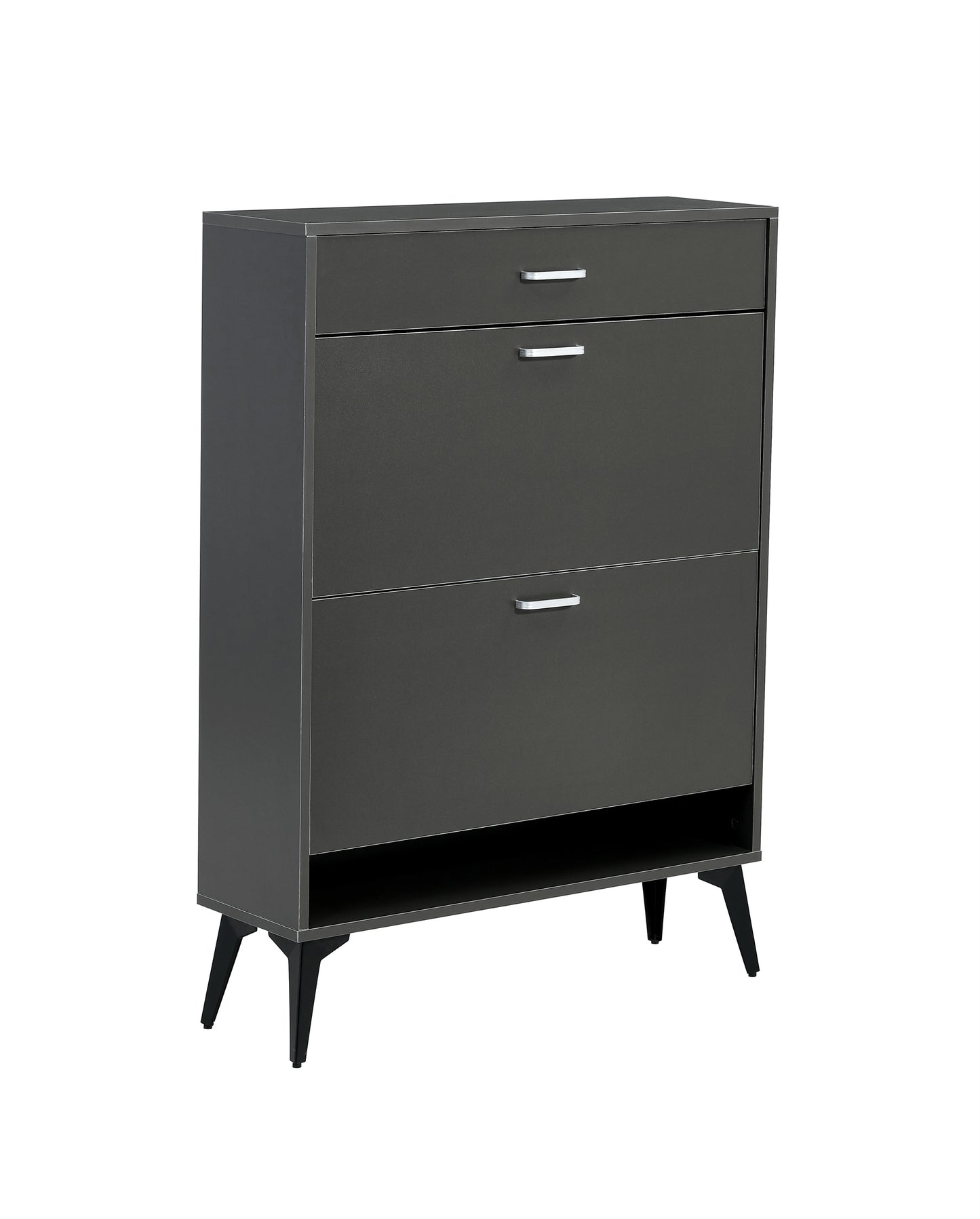 Shoe Cabinet , Shoe storage shelves, Grey