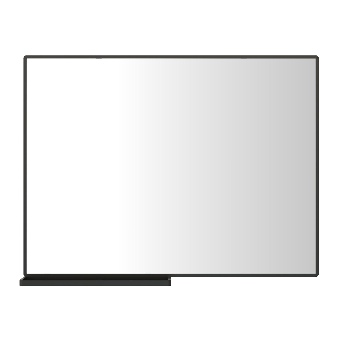 40x30 Inch modern bathroom mirror with storage rack rectangular mirror bathroom living room bedroom hanging mirror